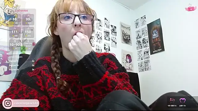 Snapshot of CelesteAyase chatting on 10/03/25, 02:19 CelesteAyase online show from 10/03/25, 02:19