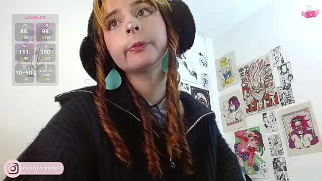 Snapshot of CelesteAyase chatting on 11/28/25, 12:57 CelesteAyase online show from 11/28/25, 12:57