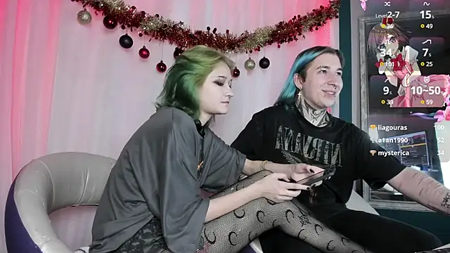 Snapshot of Milten-Trish chatting on 12/24/24, 11:11 Milten-Trish online show from 12/24/24, 11:11