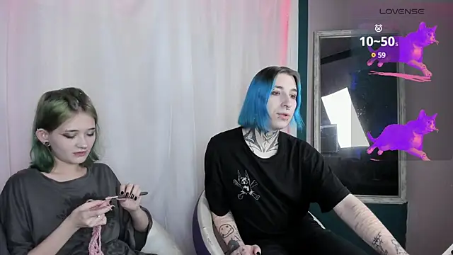 Snapshot of Milten-Trish chatting on 01/23/25, 12:14 Milten-Trish online show from 01/23/25, 12:14