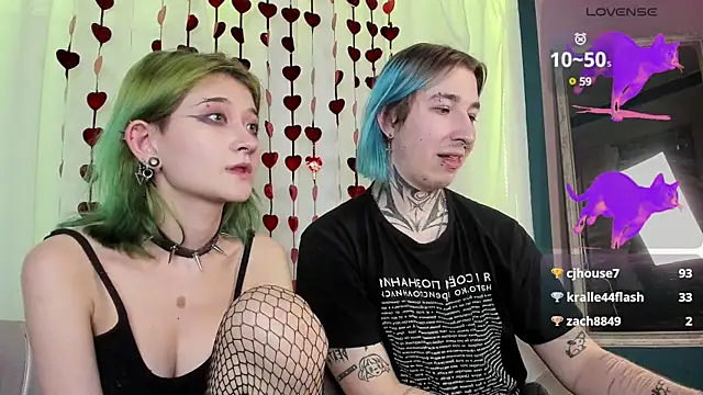 Snapshot of Milten-Trish chatting on 02/23/25, 10:31 Milten-Trish online show from 02/23/25, 10:31