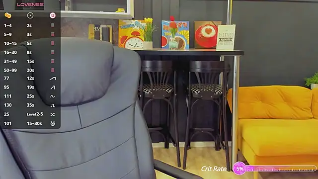 Snapshot of DarkErica chatting on 02/23/25, 08:28 DarkErica online show from 02/23/25, 08:28