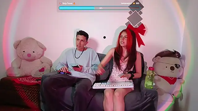 Ambar and daimon  online show from 04/12/26, 07:13