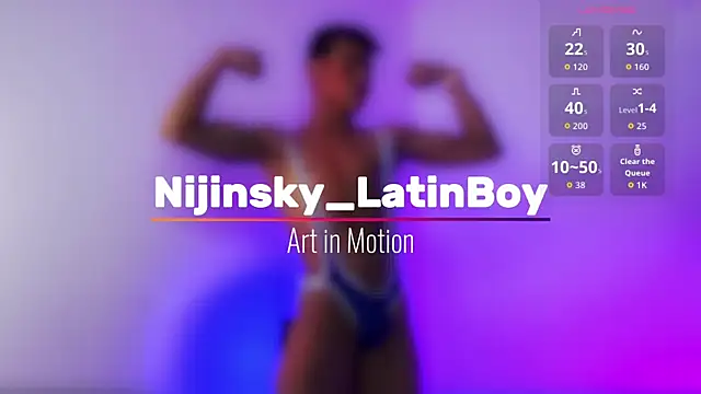 Nijinsky LatinBoy online show from 06/03/26, 11:02