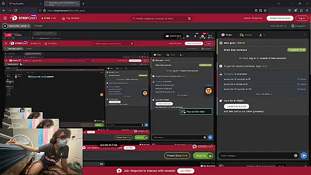 Aphrodite spear online show from 01/05/25, 05:30