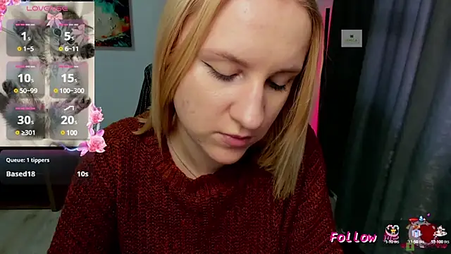 Snapshot of BeautyBlondy chatting on 01/20/25, 09:35 BeautyBlondy online show from 01/20/25, 09:35