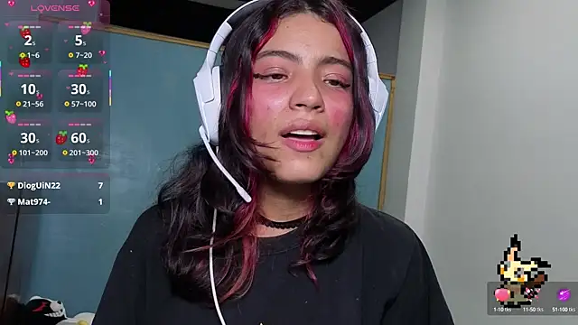 Snapshot of Lovelyamyy chatting on 09/22/25, 05:53 Lovelyamyy online show from 09/22/25, 05:53