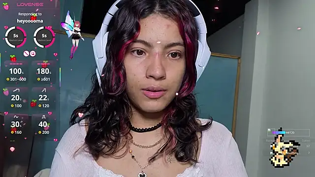 Snapshot of Lovelyamyy chatting on 10/07/25, 05:04 Lovelyamyy online show from 10/07/25, 05:04