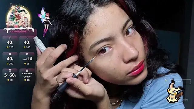 Snapshot of Lovelyamyy chatting on 11/15/25, 06:55 Lovelyamyy online show from 11/15/25, 06:55