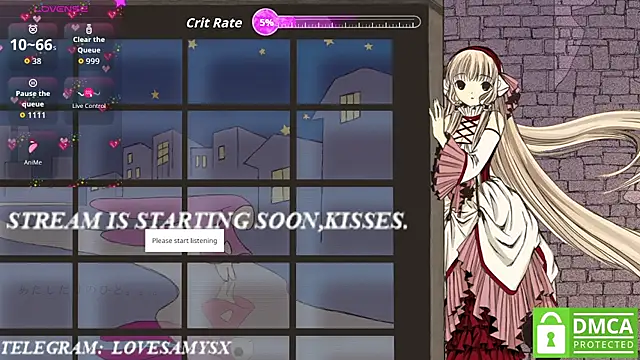 Lovelyamyy online show from 04/13/26, 08:58