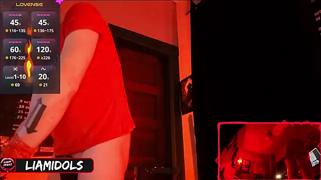 LiamIdols online show from 01/19/25, 01:00