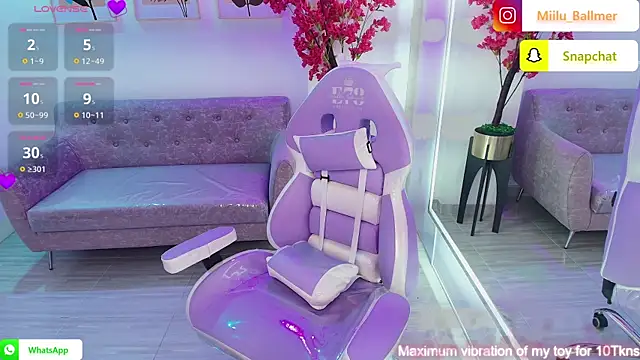 Milu ballmer online show from 03/21/26, 08:19