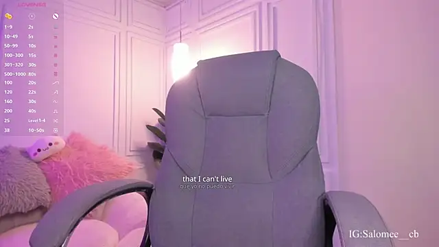 Snapshot of Salome__evans chatting on 10/29/25, 02:30 Salome evans online show from 10/29/25, 02:30