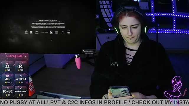 Snapshot of Gamergirl-Linela chatting on 03/19/25, 11:47 Gamergirl-Linela online show from 03/19/25, 11:47