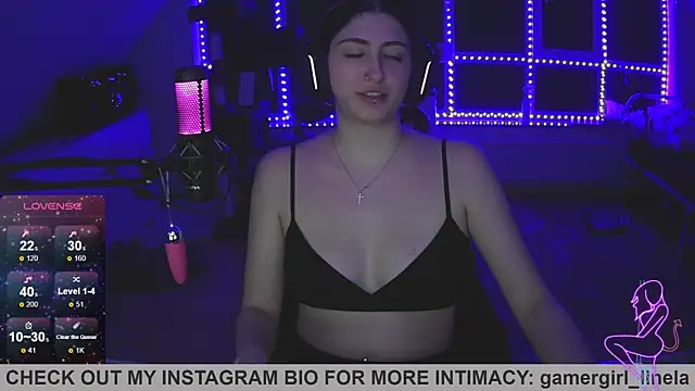 Snapshot of Gamergirl-Linela chatting on 09/17/25, 10:44 Gamergirl-Linela online show from 09/17/25, 10:44