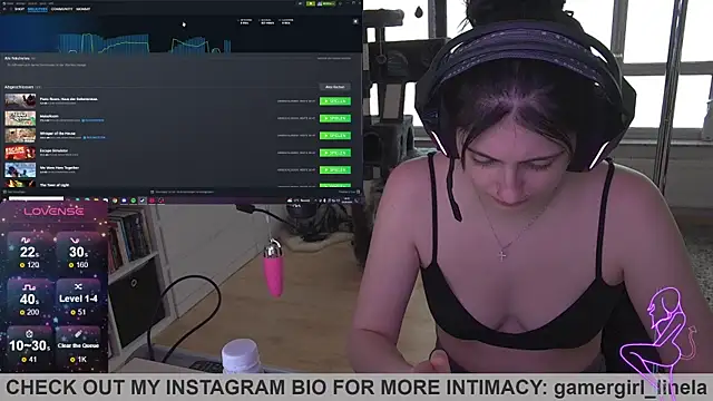 Snapshot of Gamergirl-Linela chatting on 09/23/25, 02:53 Gamergirl-Linela online show from 09/23/25, 02:53