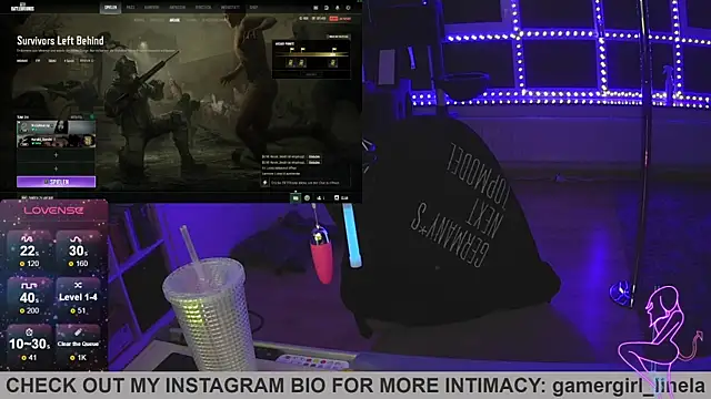 Snapshot of Gamergirl-Linela chatting on 09/30/25, 02:05 Gamergirl-Linela online show from 09/30/25, 02:05