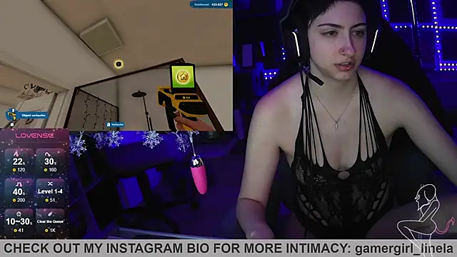 Snapshot of Gamergirl-Linela chatting on 12/14/25, 05:07 Gamergirl-Linela online show from 12/14/25, 05:07