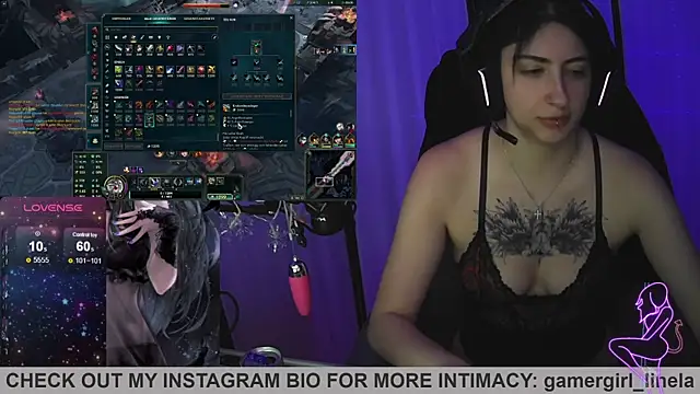 Snapshot of Gamergirl-Linela chatting on 01/05/26, 05:38 Gamergirl-Linela online show from 01/05/26, 05:38