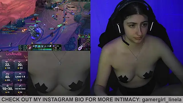 Snapshot of Gamergirl-Linela chatting on 01/16/26, 01:53 Gamergirl-Linela online show from 01/16/26, 01:53