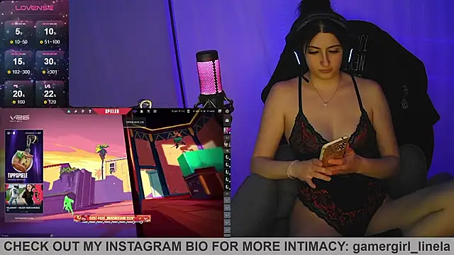 Snapshot of Gamergirl-Linela chatting on 02/23/26, 10:07 Gamergirl-Linela online show from 02/23/26, 10:07