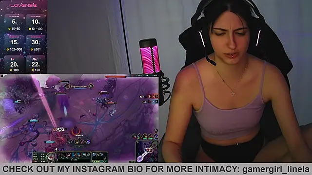 Gamergirl-Linela online show from 03/12/26, 05:19