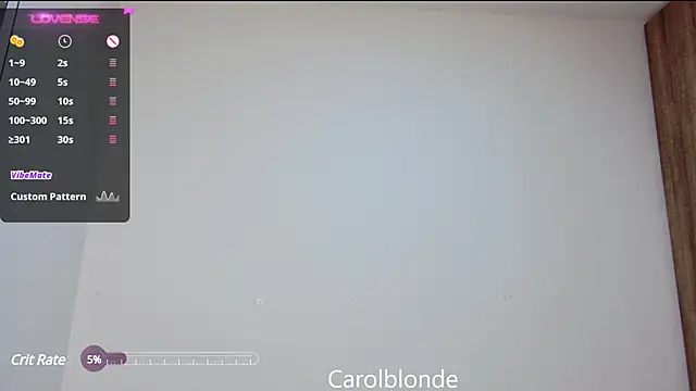 Carolblonde online show from 03/12/25, 04:30
