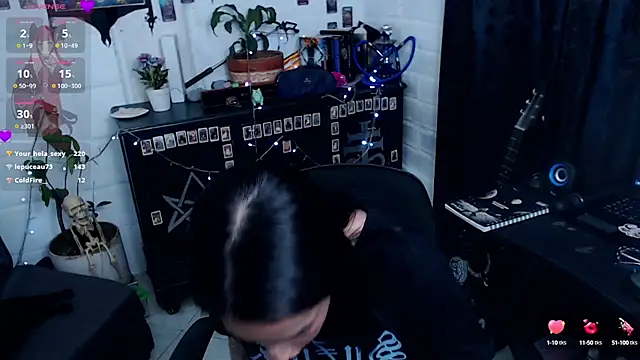 Nyx Blackmoon online show from 03/15/25, 08:54