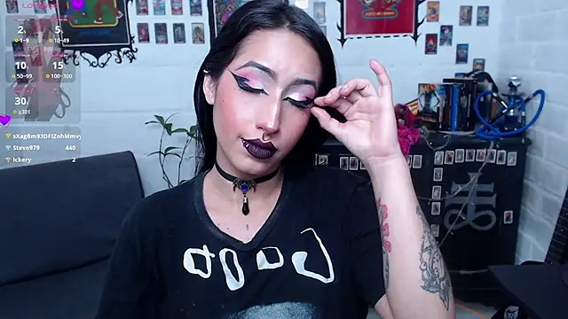 Nyx Blackmoon online show from 03/21/25, 06:07