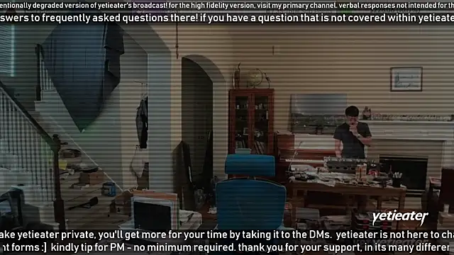 Snapshot of yetieater chatting on 02/10/25, 10:30 yetieater online show from 02/10/25, 10:30