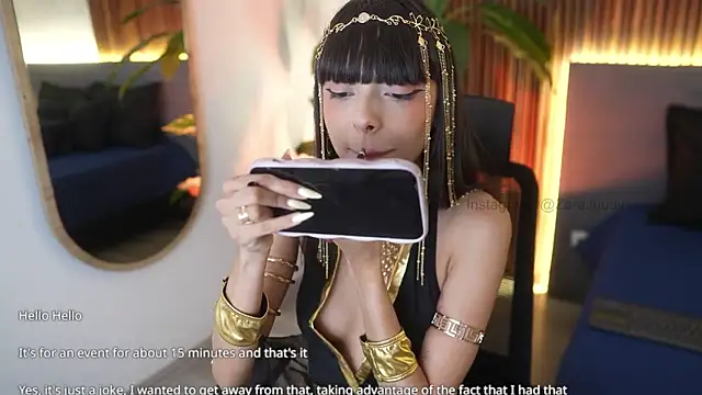 ZaraLuuv online show from 10/27/25, 04:22