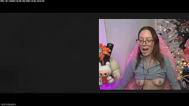 SpaceCowWhore online show from 12/17/25, 05:52