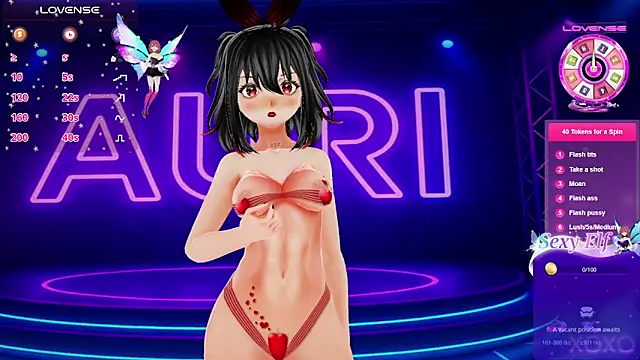 Auri Hikaru online show from 03/15/26, 04:57
