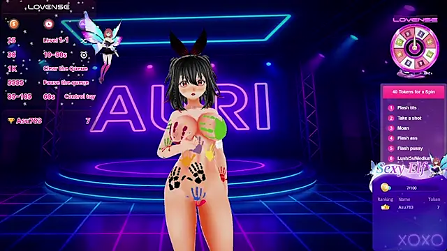 Auri Hikaru online show from 03/17/26, 04:32