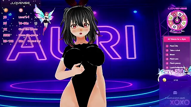 Auri Hikaru online show from 03/25/26, 01:50