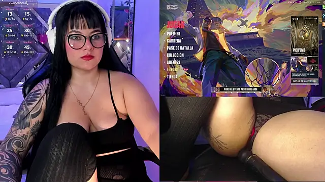 Snapshot of EternaAura chatting on 09/27/25, 01:27 EternaAura online show from 09/27/25, 01:27