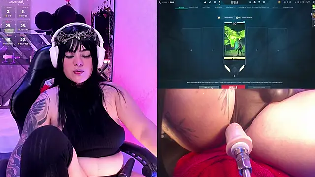 Snapshot of EternaAura chatting on 10/12/25, 01:21 EternaAura online show from 10/12/25, 01:21