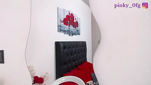 Snapshot of pinky_f00x chatting on 10/20/25, 07:36 pinky f00x online show from 10/20/25, 07:36