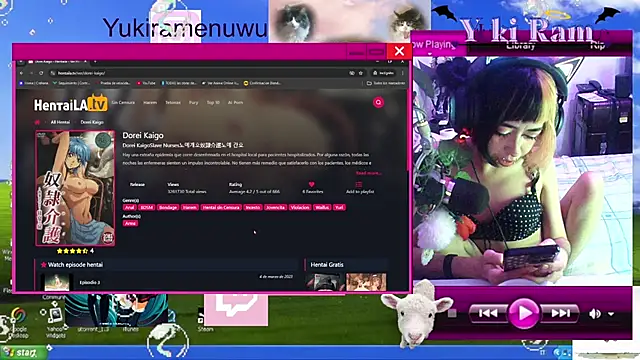 Snapshot of YukiRam chatting on 10/15/25, 03:17 YukiRam online show from 10/15/25, 03:17