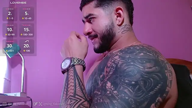 king falconer online show from 04/14/26, 03:12