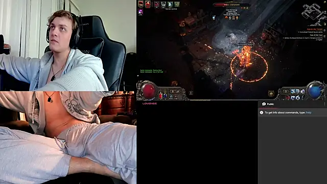 Snapshot of SkrogDog chatting on 12/23/25, 02:20 SkrogDog online show from 12/23/25, 02:20