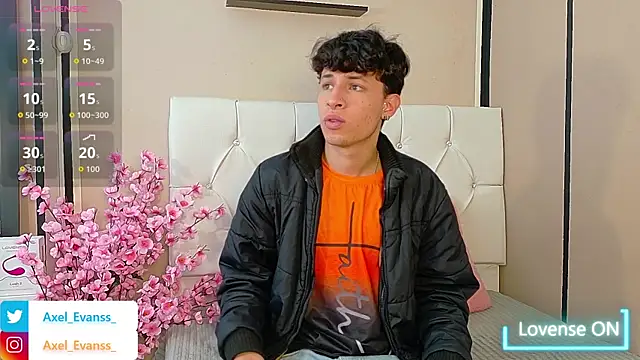 Axel  Evans online show from 10/14/25, 12:28