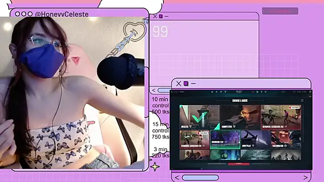 HoneyyCeleste online show from 04/30/26, 06:14