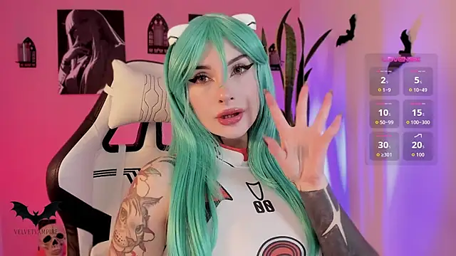 VelvetVampiree online show from 04/11/26, 04:28