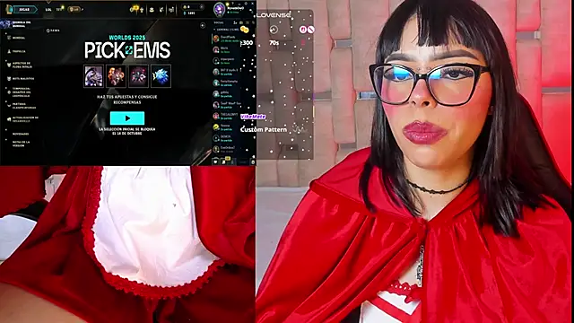 Snapshot of Nyveth chatting on 10/10/25, 03:33 Nyveth online show from 10/10/25, 03:33