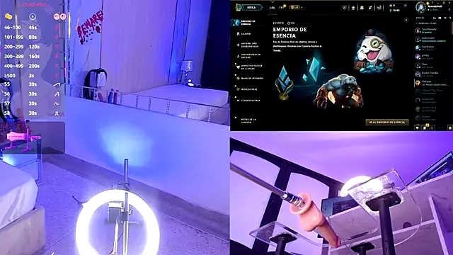 Snapshot of Nyveth chatting on 11/28/25, 02:42 Nyveth online show from 11/28/25, 02:42