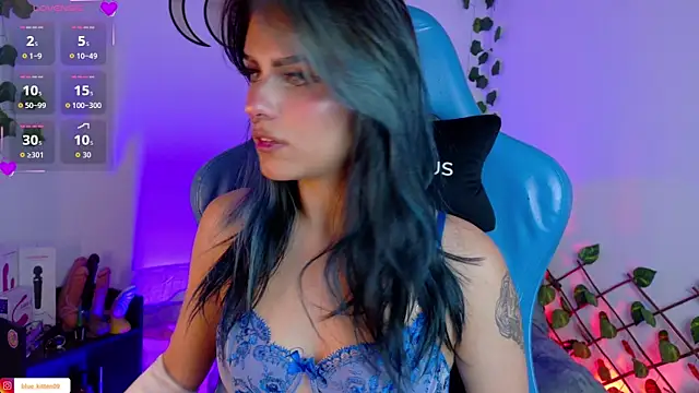 blue kitten online show from 09/21/25, 07:21