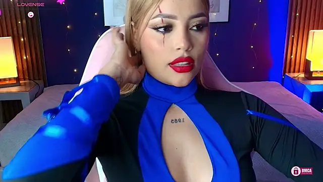 Snapshot of _meliblue chatting on 10/31/25, 07:48 meliblue online show from 10/31/25, 07:48