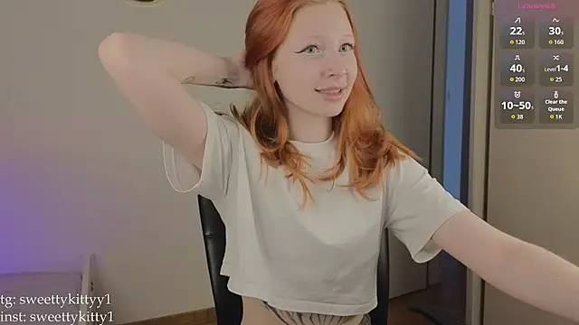 Snapshot of sweettykitty chatting on 07/10/26, 01:14 sweettykitty online show from 07/10/26, 01:14