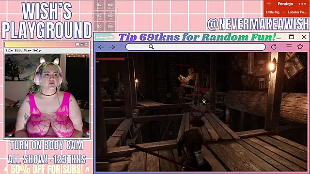 nevermakeawish online show from 03/13/26, 05:14